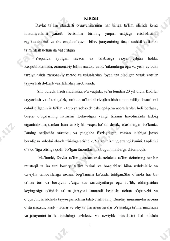 ishining mavzusi va o’zi dolzarb kurs ishining maqsadi: ko’p o’zgaruvchili funksiyalari haqida matematik analiz darslarida o’rganilgan tushuncha va tasdiqlarni mustahkamlash va amaliyotda qo’llashdir. kurs ishining vazifasi: ko’p o’zgaruvchili funksiyalar tushunchasini tushunish va ularning oblasti aniqlash; ko’p o’zgaruvchili funksiyalarning uzluksizligi, chegaralari va ekstremumlari haqida bilish; ko’p o’zgaruvchili funksiyalarning xosilasi va differensialini topish va ularning xossalari haqida bilish. i bob. ko’p o’zgaruvchili funksiyalar 1.1. ko‘p o‘zgaruvchili funksiya tushunchasi. faraz qilaylik, rm fazoda e to‘plam berilgan bo‘lsin: e  rm . 1- ta’rif. agar e to‘plamdagi har bir x  (x1, x2 ,...xm ) nuqtaga biror f qoidaga ko‘ra bitta haqiqiy u son mos qo‘yilgan bo‘lsa, e to‘plamda ko‘p o‘zgaruvchili ( m ta o‘zgaruvchili) funksiya berilgan (aniqlangan) deyiladi. uni f : x  (x1, x2 ,..., xm )  u yoki u  f (x)  f (x1, x2 ,..., xm ) (x  (x1 , x2 ,..., xm ) rm , u …