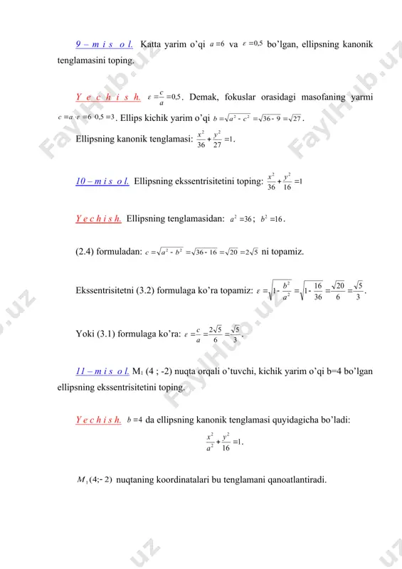 tematika”, “o’qituvhi”, t. 1994 4. v.e.shneyder va boshqalar. “oliy matematika qisqa kursi” 1–qism, “o’qituvchi”, t. 1985 5. fizika, matematika va informatika (ilmiy – uslubiy jurnal), №4 va №6, 2004 6. s.p.vinogradov. oliy matematika “o’qituvchi”, t. 196 7. www.ziyonet.uz 0 m (x , y) r2 r1 a2 f2 f1 b2 y x b1 a1 f � embed equation.3 ��� d2 d1 � embed equation.3 ��� n 0 m (x , y) 6 r2 y x f1 � embed equation.3 ��� d2 d1 � embed equation.3 ��� 7 8 9 10 -6 -7 -8 -9 -10 r1 f2 -5 -4 5 4 -5 -4 -3 -2 -1 5 4 3 2 1 -1 -3 -2 3 2 1 _1205665383.unknown _1205667580.unknown _1207129802.unknown _1207130340.unknown _1207130737.unknown _1210233196.unknown _1210233315.unknown _1207490362.unknown _1207491840.unknown _1207491853.unknown _1207490648.unknown _1207488735.unknown _1207490311.unknown _1207488357.unknown _1207130509.unknown _1207130568.unknown _1207130366.unknown _1207130026.unknown _1207130128.unknown _1207129959.unknown _1205669530.unknown _1205670102.unknown _1205670435.unknown _1207129637.unknown _1207129738.unknown _1207129581.unknown _1205670454.unknown _1205670262.unknown _1205670375.unknown _1205670174.unknown _1205669891.unknown _1205670032.unknown _1205669831.unknown _1205668287.unknown …