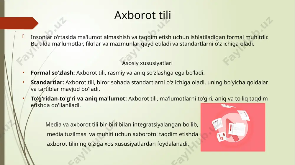 media va axborot tili, media va an’anaviy matnlarni o’qish - Page 5