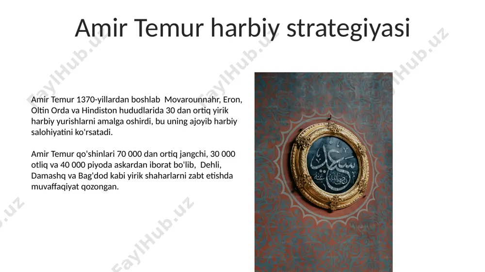 amir temurning sarkardalik faolyati - Page 5