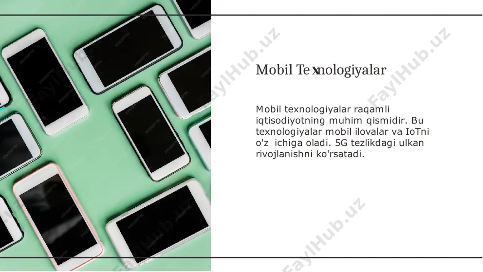 raqamli iqtisodiyotda mobil texnologiyalar - Page 5