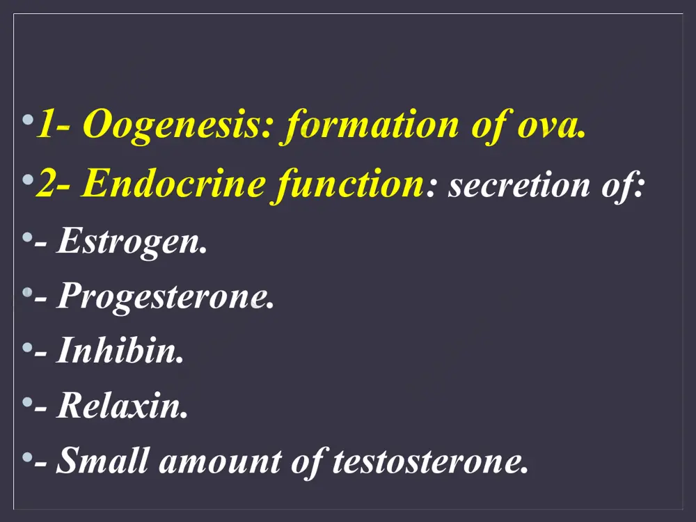 layer. 1- rapid increase in thickness of endometrium (3-4 mm thick) due to growth and proliferation of functional endometrium. 2- uterine glands increase in thickness but they do not secrete. 3- spiral arteries develop and stromal cells increase in number. 4- surface epithelium is generated from epithelium of uterine glands. hormonal control: this phase is controlled by estrogen secreted from theca interna cells of graafian follicle under effect of lh. so, it is also called estrogenic or follicular phase. the secretory phase duration: from the 14th day to the 28th day (from ovulation to the first day in the next uterine cycle). changes: during this phase, the endometrium is prepared for implantation of ovum through the following changes: 1- further thickening of the endometrium reaching about 5-6 mm thick. 2- deposition of large quantities of fat, protein and glycogen in the endometrial cells. 3- the endometrium becomes more vascularized and …