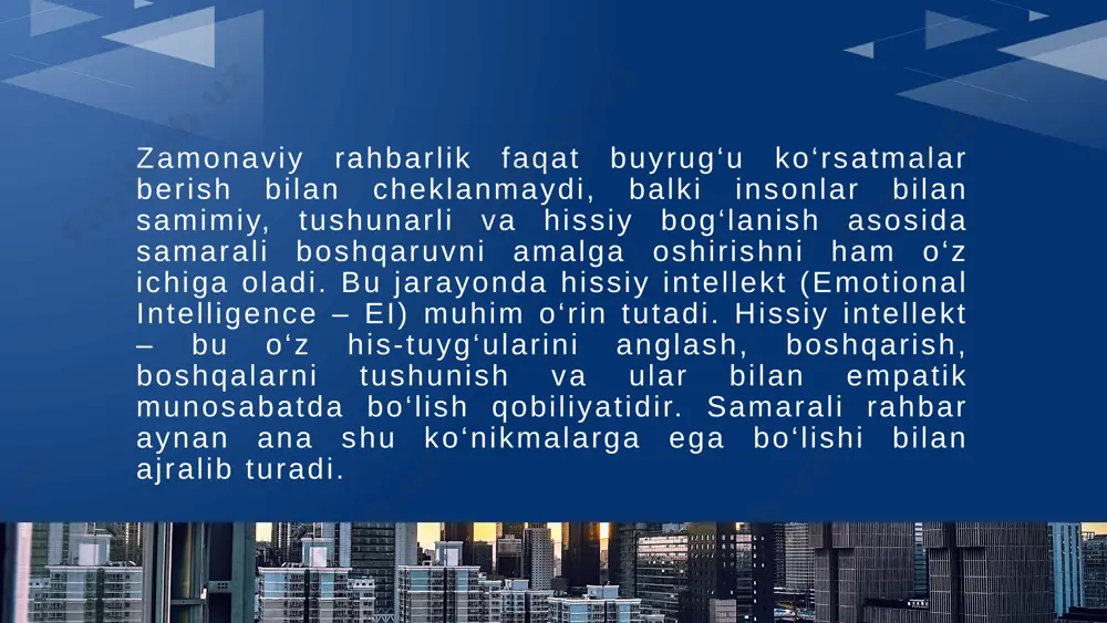 samarali rahbarlikda hissiy intellektning ahamiyati - Page 3