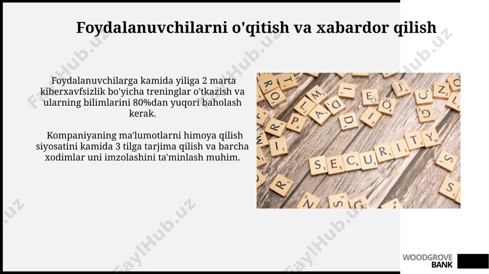 axborot xavfsizligini himoyalash usullari - Page 4