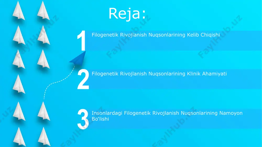 a yuzaga keladigan tug'ma anomaliyalardir. ovqat hazm qilish tizimi rivojlanishining buzilishi oshqozon-ichak trakti rivojlanishining buzilishi, masalan, atreziya, 1000 tug‘ilishdan taxminan 1 tasida uchraydi va jarrohlik aralashuvni talab qiladi. ba’zi genetik mutatsiyalar, masalan, hnf4α genidagi mutatsiyalar, ichak rivojlanishining buzilishiga va kistoz fibroz kabi jiddiy kasalliklarga olib kelishi mumkin. morfogenezning buzilishi start morfogenez buzilishlarining 70% dan ortig'i genetik mutatsiyalar bilan bog'liq bo'lib, xususan, 1000 tadan ortiq genning mutatsiyasi turli xildagi fenotiplarni keltirib chiqaradi. ekzogen omillar, masalan, viruslarning ta'siri, taxminan 30% morfogenez buzilishlariga sabab bo'lishi mumkin, bunday ta'sirlar embrional rivojlanishning 3-8 haftalarida eng xavflidir. skelet-mushak tizimi rivojlanishining buzilishi ekstremal skelet (qo'l va oyoq suyaklari) rivojlanishidagi anomaliyalar, masalan, brakidaktiliya (qisqa barmoqlar) yoki polidaktiliya (qo'shimcha barmoqlar) 1000 tug'ilishda taxminan 2-3 ta holatni tashkil etadi. skelet-mushak sistemasining rivojlanishidagi nuqsonlarning 15% dan ortig'i irsiy omillar bilan bog'liq bo'lib, turli xil genlarning mutatsiyalari natijasida yuzaga keladi. yurak-qon tomir tizimi rivojlanishining buzilishi tetralogiya fallot, toʻrtta yurak nuqsoni (oʻpka arteriyasining …