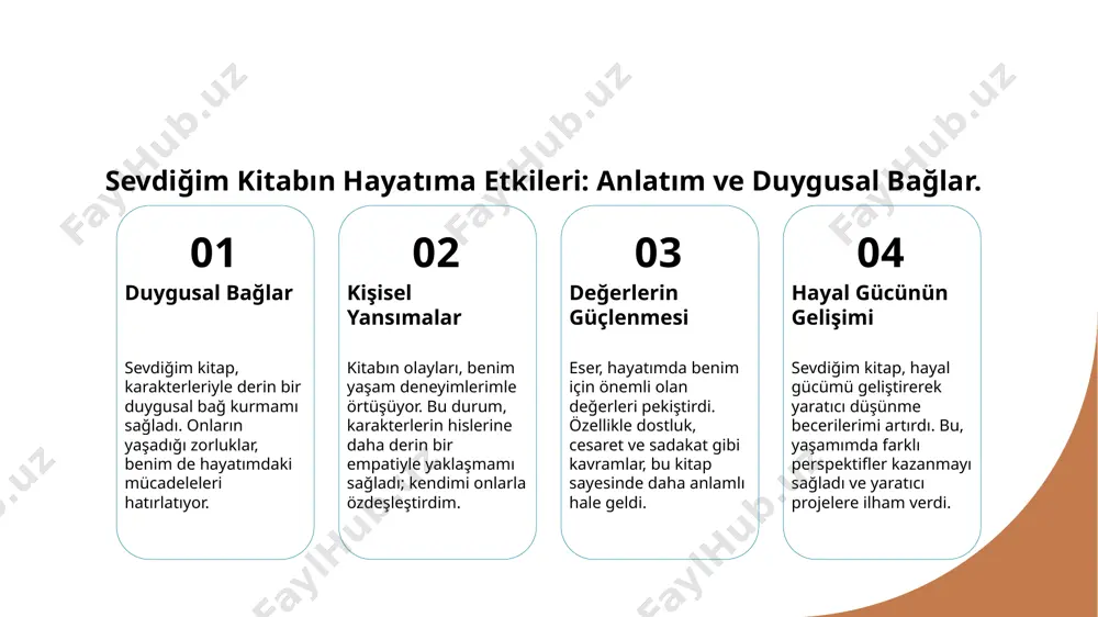 sevdiğim kitap konusunda kompozisyon yazmak - Page 5