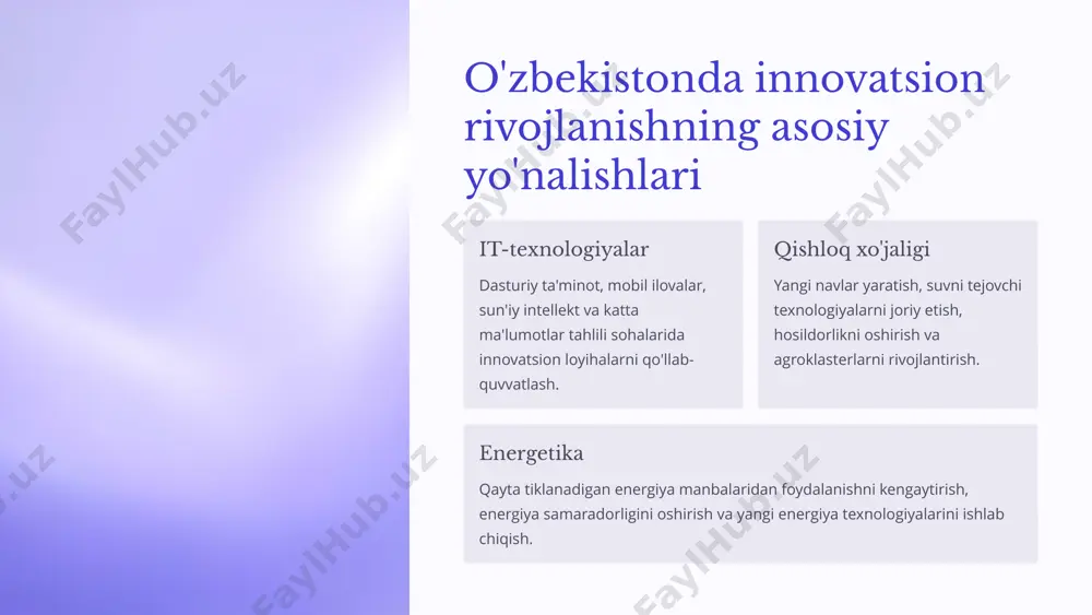 innovatsion infrastrukturalar: rivojlanish asosi - Page 4