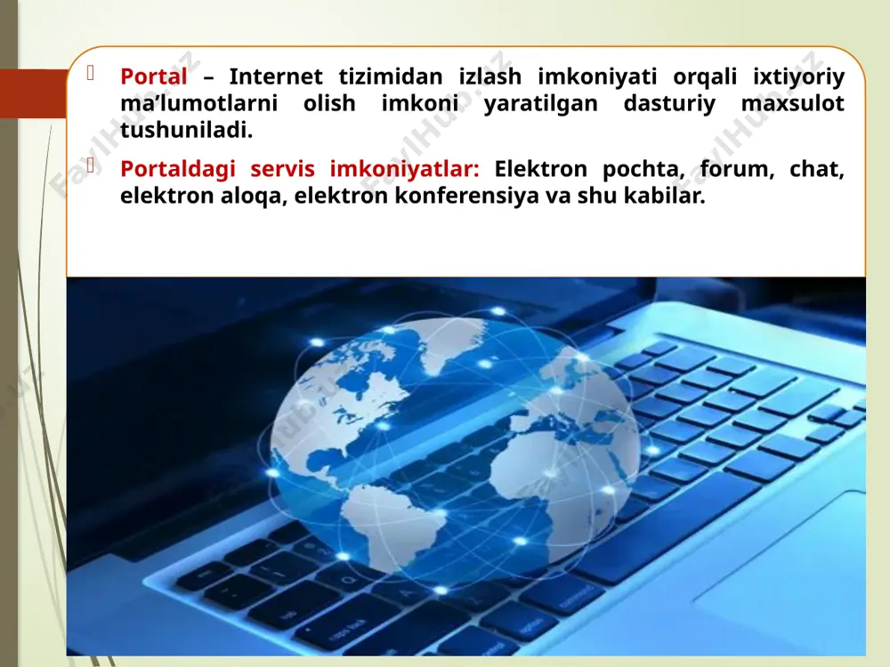 internet va uning asosiy tushunchalari - Page 4