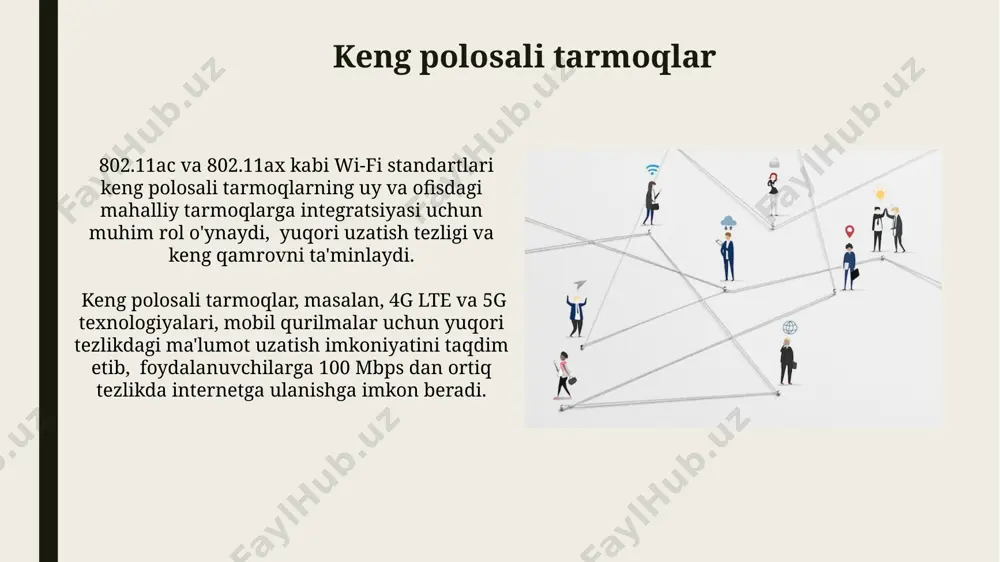 neytvorking yoʻnalishlari va afzaliklari - Page 5