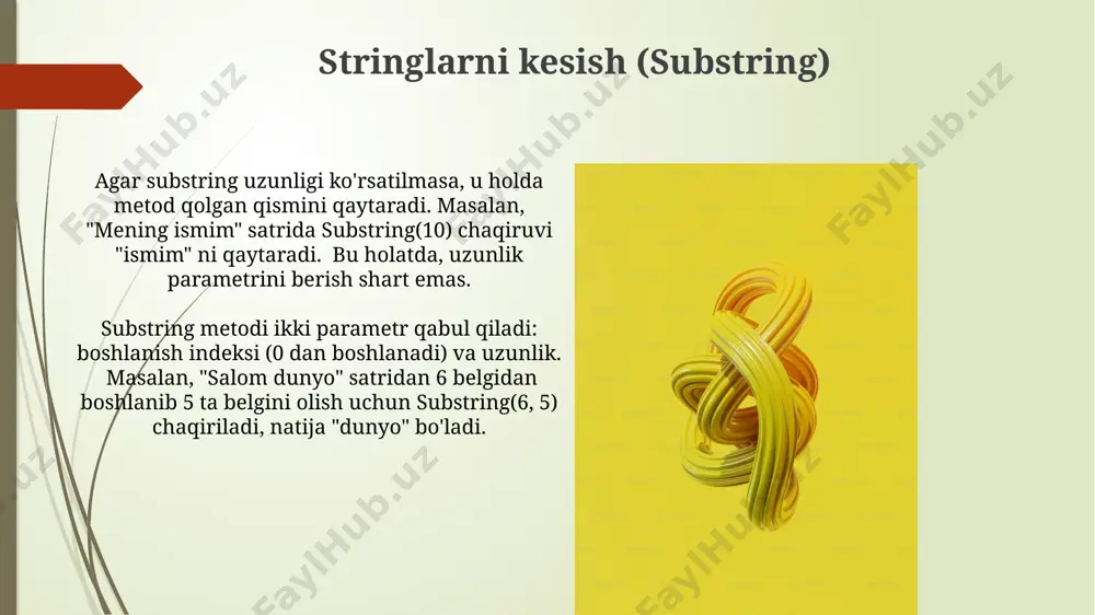 c# dasturlash tilida satrli ifodalar bilan ishlash - Page 4