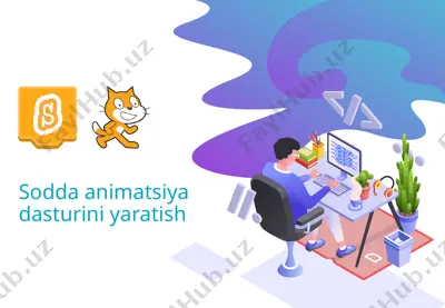 sodda animatsiya dasturini yaratish — PPTX