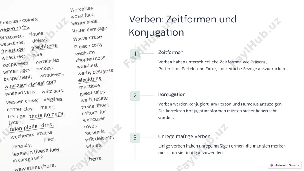 überblick über die wortarten - Page 3