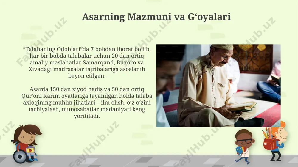 "talabaning odoblari" asar yuzasidan tahlil - Page 5