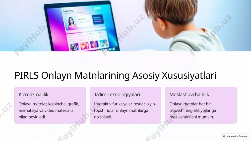 pirls matnlari va onlayn matnlarini tahlil qilish - Page 4