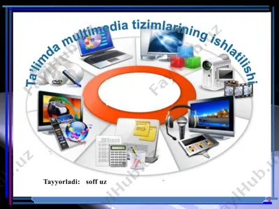 multimedia tizimlarining ishlatilishi — PPTX