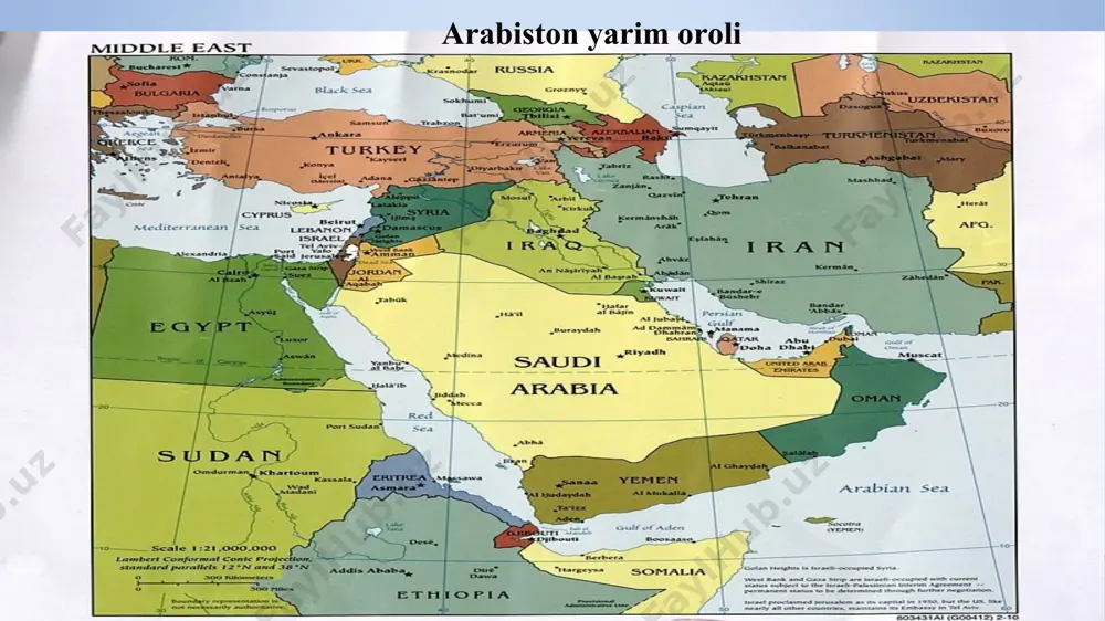 n arabistondan o’tar edi. hijoz orqali shimoldan janubga katta savdo yo’li o’tar edi. shu savdo yo’lida ilk vaqtlardayoq katta-katta savdo shohobchalari, makka, yasrib va boshqalar vujudga keldi. makka shahri ayniqsa katta ahamiyatga ega edi. arablar o’rtasida juda dong’i ketgan ibodatxona bo’lmish ка’bа va undagi muqaddas qora tosh (xajari asvad) shu makkada edi. makkada shu ka'ba atrofida har yili katta yarmarka bo’lib turar edi vi asming oxiri - vii asming boshlarida arablar qattiq iqtisodiy va ijtimoiy inqirozga uchradi. yarim orolning aholisi ko’payib, yer yetishmay qoldi. oddiy arablar uchun ham katta madad bo’lib kelgan karvon savdosi ham tushkunlikka uchradi. vi asrda eroniylar bilan habashlar o’rtasida bo’lgan va uzoq-uzoq vaqt davom etgan umshlar natijasida yaman deyarli butunlay xaiob va vayron bo’ldi. shimoldan janubga va janubdan shimolga tovar olib borish juda ham kamayib ketdi. eroniylar hindistonga boradigan va o’zlari uchun foydali bo’lgan boshqa bir yo’lga, ya'ni tigr (dajla) va evfrat (frot) daryolari bo’ylab fors …
