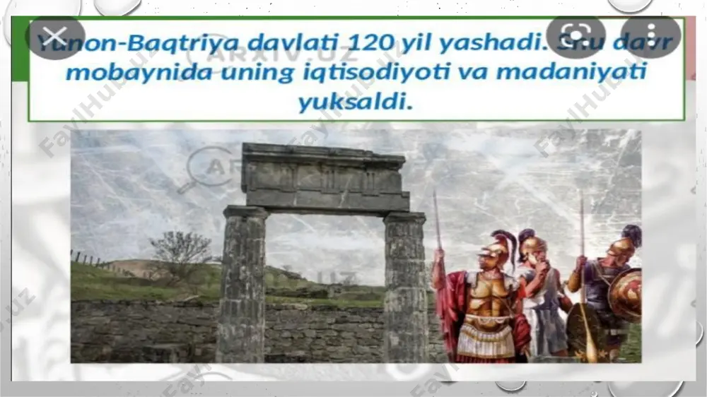 yunon-baqtriya davlati taqdimoti - Page 4