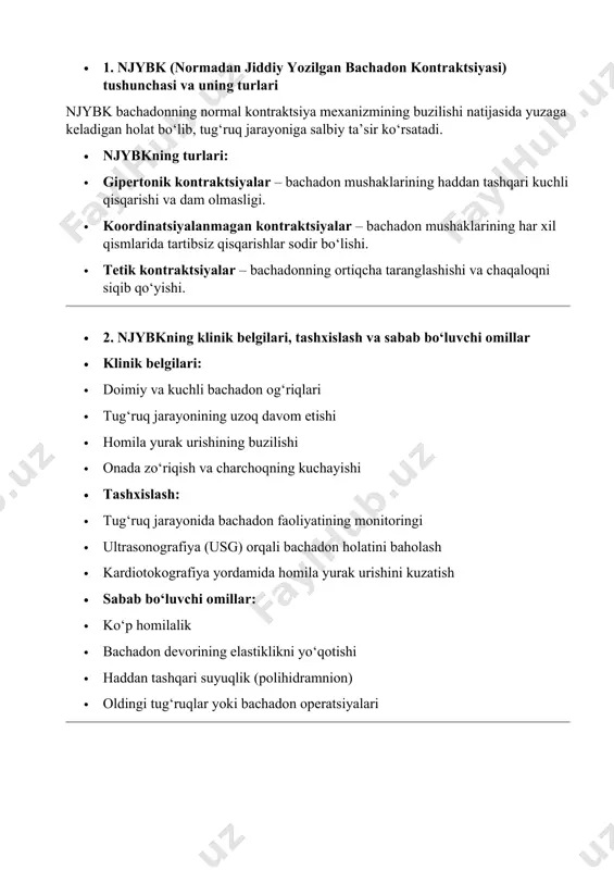 njybk va yo'doshning oldinda yotishi referati - Page 4