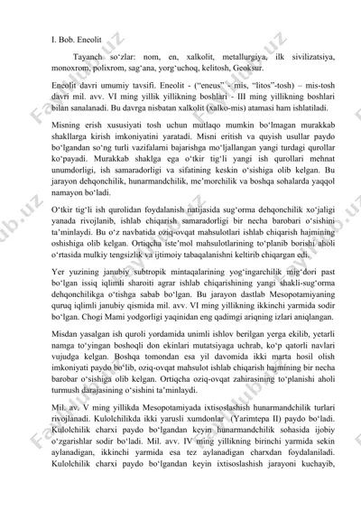 eneolit — DOCX