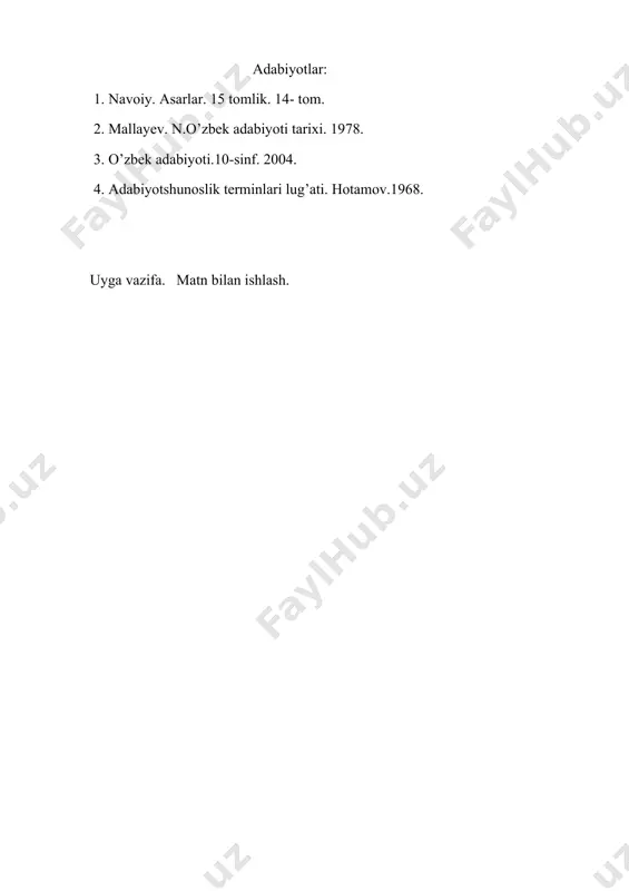 xamsa dostonlari bo’yicha amaliy mashg’ulot - Page 5