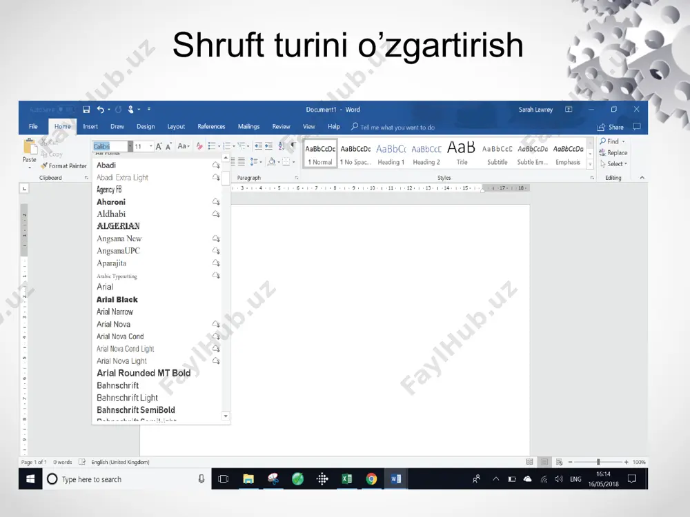 shrift o‘lchami va rangini o‘zgartrish - Page 4