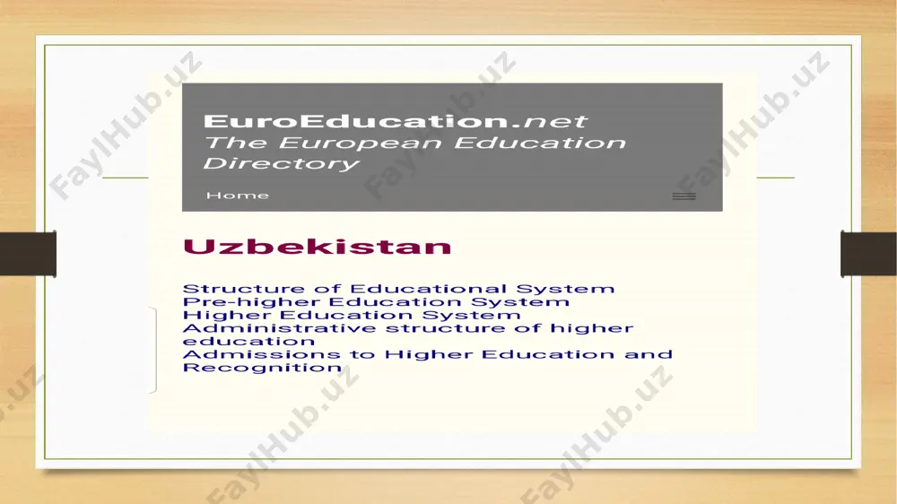 education in uzbekistan - Page 2