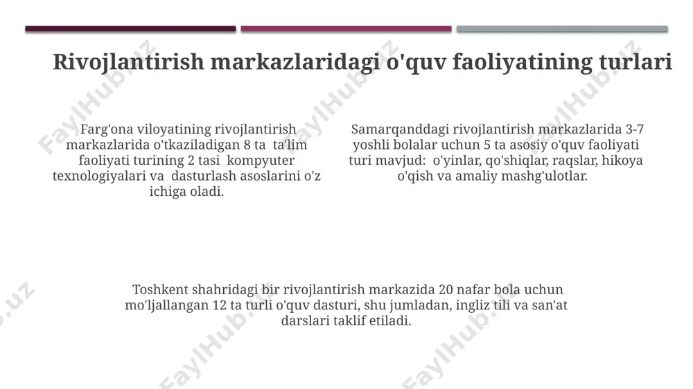 rivojlanish markazlarida talimiy faoliyat turlari - Page 4