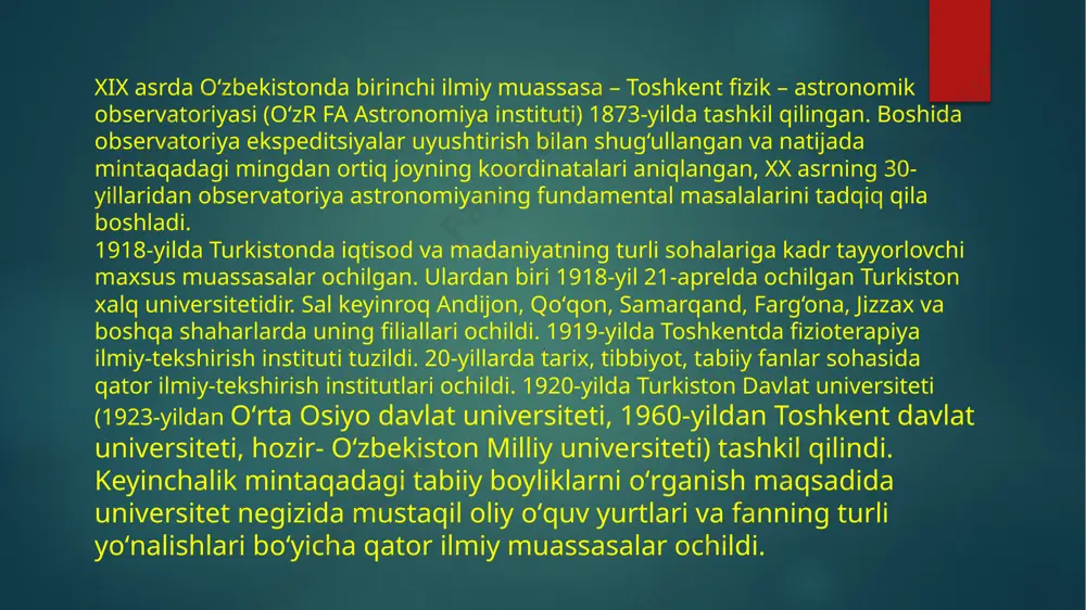 taqdimoti "sovet davri dao‘zbekistonda tarix fanl" - Page 5