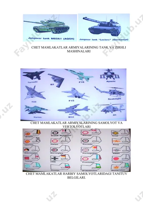 sh ychun handaq kovlash, jihozlash va niqoblash darsning maqsadi: o’qubchilarga o’t ochish marrasini tanlashni, uni egallashni, yotib otish uchun handaq kovlashni va jihozlashni orgatish dars turi: amaliy. ajratilgan vaqt: 80 daqiqa. mavzu rejasi: 1. askarning mudofa jangidagi harakatlari 2. o’t ochish marrasini tanlash va uni egallash. 3. yotib otish uchun handaq qazish, uni niqoblash jihozlash. o’t ochish – bu nishonni tor-mor qilish maqsadida har-xil qurol turlaridan otishdir. otish qurollaridan otish yo’nalishiga qarab, o’t ochish turi quyidagilarga bo’linadi: a) frontal; b) qiyshiq mo’ljalli; c) qanotdan o’t ochish; d) kesichuvchi. otish yo’nalishi bo’yicha o’t ochish turlari a-frontal; b-qiyshiq mo’ljalli; v-qanotdan o’t ochish; g-kesishuvchi. avtomat va va pulemet bilan to’satdan bir – biriga yaqin turgan holda o’t ochish hanjarli o’t ochish deb ataladi. to’plangan o’t ochish – belgilangan uchastkadagi nishonga bir qancha o’t ochish vositalari yoki butun bo’linma bilan o’t ochishdir.