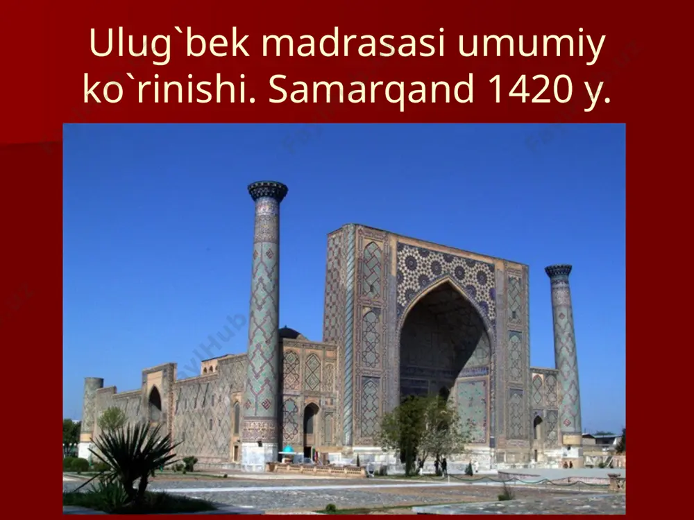 samarqand akademiyasi va dunyoviy fanlar rivoji - Page 4