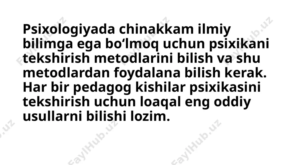 psixologiyaning tadqiqot metodlari - Page 5