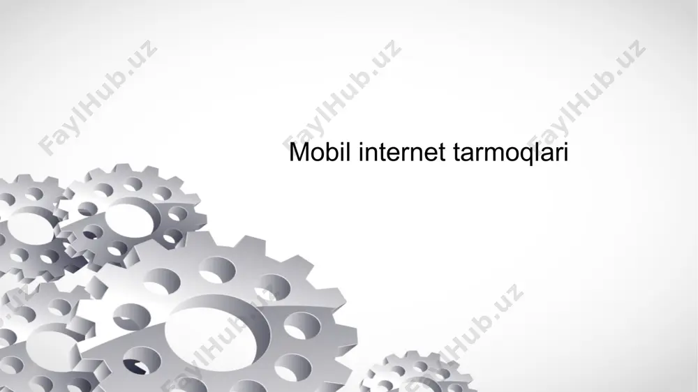 rlash texnologiyasi. bitta bazaviy stansiyada koʻproq foydalanuvchiga xizmat koʻrsatish imkoniyati. internetga ulanish juda sekin va faqat asosiy xizmatlar uchun moʻljallangan edi. rasmlar va videolarni uzatish uchun juda sekin. 2g texnologiyasi 1991-yilda finlyandiyada radiolinja kompaniyasi tomonidan gsm (global system for mobile communications) standarti asosida ishga tushirildi. gsm hozirgi kungacha eng keng tarqalgan 2g standarti hisoblanadi. 2g texnologiyasi mobil aloqaning rivojlanishida muhim bosqich boʻlib, u zamonaviy mobil aloqa infratuzilmasining asosini yaratdi. garchi 2g endi eski texnologiya hisoblansa-da, u oʻz vaqtida mobil aloqani ommaviylashtirishda katta rol oʻynadi. 3g (uchinchi avlod) – mobil aloqa texnologiyasining 2g dan keyingi yanada rivojlangan bosqichi bo‘lib, foydalanuvchilarga yuqori tezlikda ma’lumot almashish imkonini berdi. bu esa mobil internet, videoqo‘ng‘iroqlar va boshqa ko‘plab multimedia xizmatlarining rivoji uchun zamin yaratdi. 2g ga nisbatan 3g ancha tezroq ma’lumot yuklash va yuklab olish tezligini ta’minladi. bu esa veb-sahifalarni tez yuklash, elektron pochta jo‘natish va hatto videolarni tomosha qilish imkonini berdi. 3g mobil internet, …