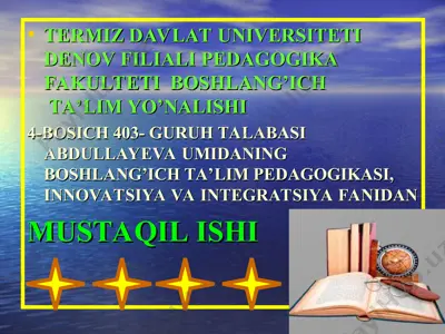 abdulla avloniynin pedagogik qarashlari — PPT