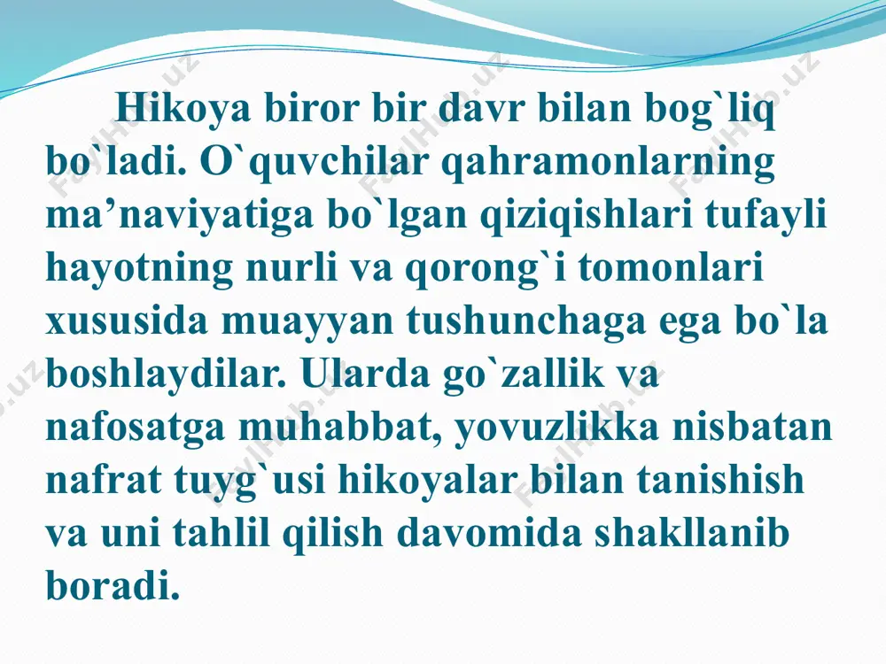 hikoyani o‘qish metodikasi - Page 5