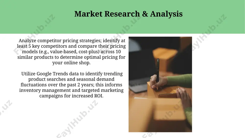 preparing a project work on the topic "online shop" - Page 4