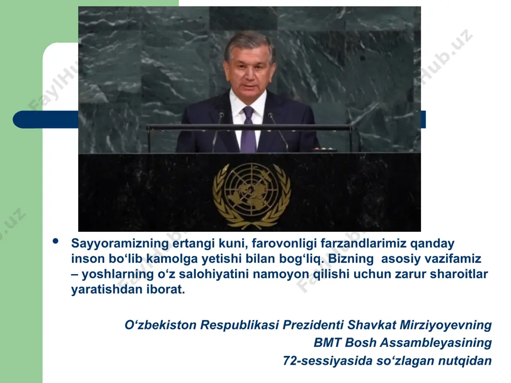ng maqsadi faqat mumkin bo’lgan maksimal iste'molga erishishdangina iborat emas ekan. 2. iste'molchilarning talabining maksimal qondirilishiga erishish. bu nuqtai nazarga muvofiq marketing tizimining asosiy maqsadi mumkin bo’lgan maksimal yuqori iste'molga erishish emas, balki iste'molchilarning talabini maksimal qondirishdan iboratdir. bu degani tovar massasi iste'moli ko’p bo’lsada, u biron-bir ahamiyatga ega bo’lmasligi mumkin. ularning ahamiyatliligi, tovar massasining ko’pligi bilan emas, balki bu tovar massalarining qanchalik darajada iste'molchilarning talabini qondira olishi bilan o’lchanadi. afsuski, iste'molchilarning talabining qondirilish darajasini o’rganish to hozirgi kungacha muammoligicha qolmoqda. 3. iste'molchilarga keng assortimentdagi tovarlarni tanlashga imkoniyat yaratish. iste'molchilarga keng assortimentdagi tovarlarni tanlashga imkoniyat yaratish. ba'zi bir bozor mutaxassislari marketing tizimining asosiy maqsadi tovarlar xilma-xilligini maksimal ta'minlash va iste'molchilarning keng assortimentdagi tovarlarni tanlashiga imkoniyat yaratishdan iboratdir deb hisoblaydilar. tizimning maqsadi iste'molchining talabiga to’liq mos keladigan tovarni topishiga yordam berishdan iborat bo’lishi kerak. 4. aholi turmush darajasi sifatini oshirish. ko’pchilik mutaxassislar marketing tizimining asosiy maqsadi aholi "turmush darajasining sifati"ni yaxshilashdan …
