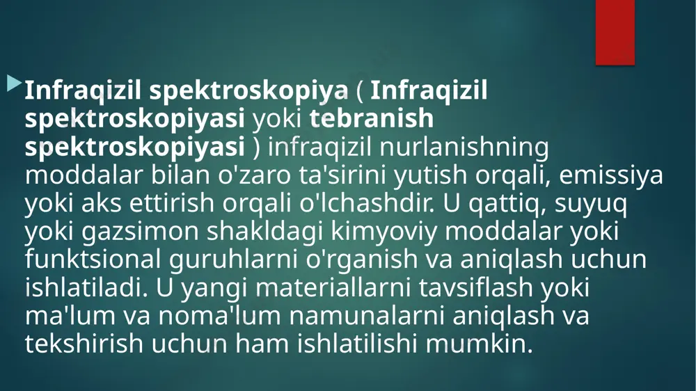infraqizil (iq)-spektroskopiya - Page 3