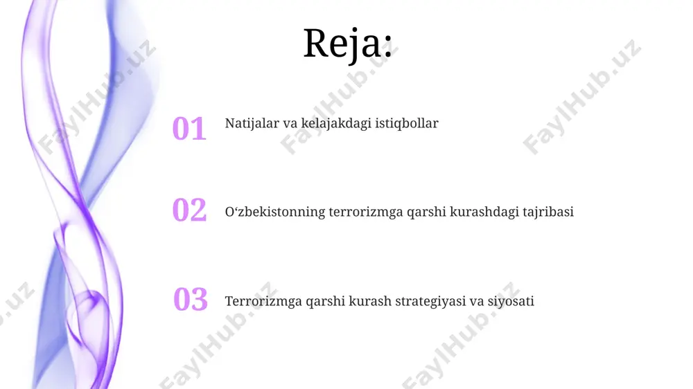 da 50 dan ortiq qurol-yarog' va portlovchi moddalar musodara qilindi. ekstremistik gʻoyalarga qarshi kurash oʻzbekiston huquq-tartibot idoralari 2022-yilda 50 dan ortiq terrorchilik hujumlarini oldini olishga muvaffaq boʻlib, bu ishlarda maxsus texnologiyalar va xalqaro hamkorlik muhim rol oʻynagan. ekstremistik gʻoyalarga qarshi kurash doirasida oʻzbekistonda 2010-yildan buyon 1000 dan ortiq diniy ekstremizmga aloqador shaxslar qayta tarbiyalash dasturlaridan oʻtgan. mamlakatda ekstremizmga qarshi kurashda 30 dan ziyod davlat va nodavlat tashkilotlari faol ishtirok etib, ularning asosiy vazifasi profilaktika choralari va axborot kampaniyalarini amalga oshirishdan iborat. oʻzbekistonning terrorizmga qarshi kurashdagi tarixi oʻzbekiston 1990-yillarning boshlarida, sovet ittifoqi parchalanganidan keyin, diniy ekstremizm va terrorizm tahdidi bilan toʻqnash keldi, bu esa minglab qurollangan jangarilarning paydo boʻlishiga olib keldi. mamlakatning terrorizmga qarshi kurashdagi strategiyasi, chegaralarni mustahkamlash, ekstremizmga qarshi targʻibot va xalqaro hamkorlikni oʻz ichiga olgan holda, yillar davomida evolyutsiyalandi va 200 dan ortiq terrorchilik harakatlarini bartaraf etishga yordam berdi. 2000-yillarning boshlarida oʻzbekistonda al-qoida bilan bogʻliq guruhlar faol boʻlib, bir …
