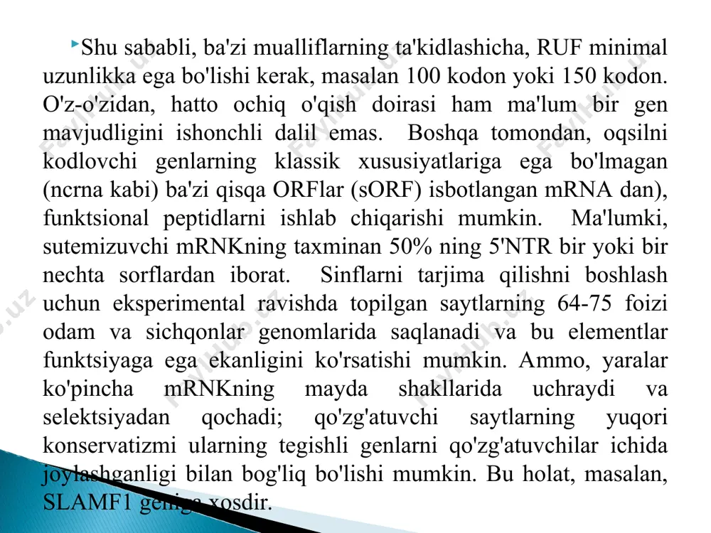 zaryadga ega. asp va c1u ­manfiy zaryadlangan, liz va arg esa musbat zaryadlangan. (qarama-qarshi zaryadlangan qoldiqlar juft boʻlib oʻzaro taʼsirlashib, tuz koʻpriklarini hosil qilishi mumkin.) polarlik. ba'zi qoldiqlar qutbli; ular boshqa qutb qoldiqlari bilan ham, asosiy zanjir bilan ham, suv bilan ham vodorod aloqalarini hosil qilishi mumkin . ­boshqa qoldiqlar elektr neytraldir. ba'zilarida metan yoki benzol kabi oddiy uglevodorodlar kabi kimyoviy guruhlar mavjud. uglevodorodlarning suv bilan o'zaro ta'siri termodinamik jihatdan noqulay bo'lganligi sababli, bunday qoldiqlar hidrofobik deyiladi. oqsillarning ichki qismidagi hidrofobik qoldiqlarning yopishishini kauzman (wl kaigtapp) oqsillarning birinchi fazoviy tuzilmalari deshifrlanishidan oldin ham bashorat qilgan. bu hodisa oqsil strukturasini barqarorlashtirishga juda katta hissa qo'shadi. bu suv yuzasida yog' tomchilarining paydo bo'lishiga o'xshaydi. (254-betdagi hidrofobik ta'sirga qarang). shakl va qattiqlik. yon zanjirning konformatsiyasi uning kimyoviy tuzilishiga va ichki konformatsion harakatchanligiga bog'liq har bir aminokislota uchun ma'lum son berilgan hidrofobiklik shkalasidan foydalanib, ­oqsilning aminokislotalar ketma-ketligi bo'yicha hidrofobiklikning o'zgarishini xaritalash mumkin. u gidrofobiklik …