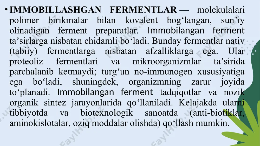 immolilangan fermentlar - Page 5