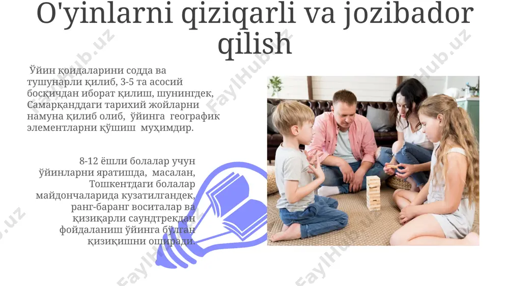 o'rta yoshdagi bolalarga beriladigan harakatli o'yinlarni o'rgatish - Page 3