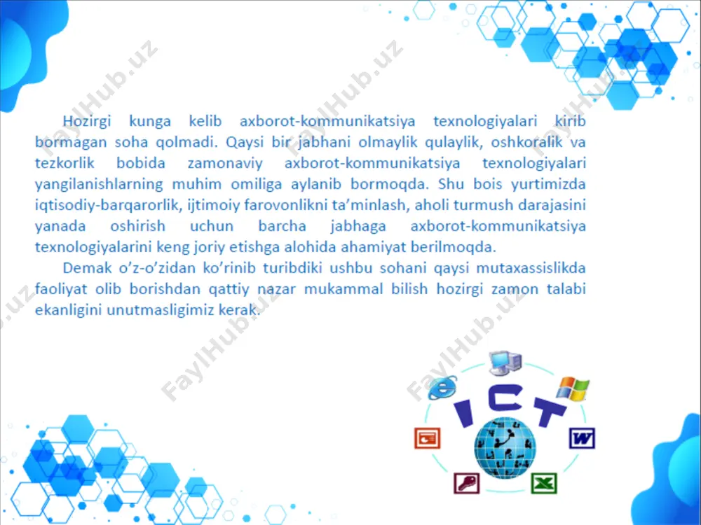g versiyalari. 4. windows va unix operatsion tizimlari 5. linux va doppix operatsion tizimlari. 6. arxivlovchi dasturlar. e’tiboringiz uchun rahmat! image1.png image2.png image3.png image4.png image5.png image6.png image7.png image8.png image9.png image10.png image11.jpeg image12.jpeg image13.png image14.jpeg image15.jpeg image16.png image17.png image18.png image19.png image20.png image21.jpeg image22.png image23.jpeg image24.png image25.png image26.png image27.png image28.png image29.png image30.png /docprops/thumbnail.jpeg