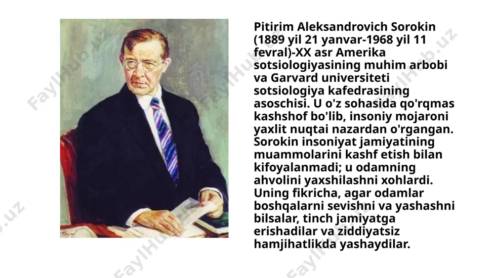 garvard universitetida sotsiologiya fanining rivojlanishi - Page 5