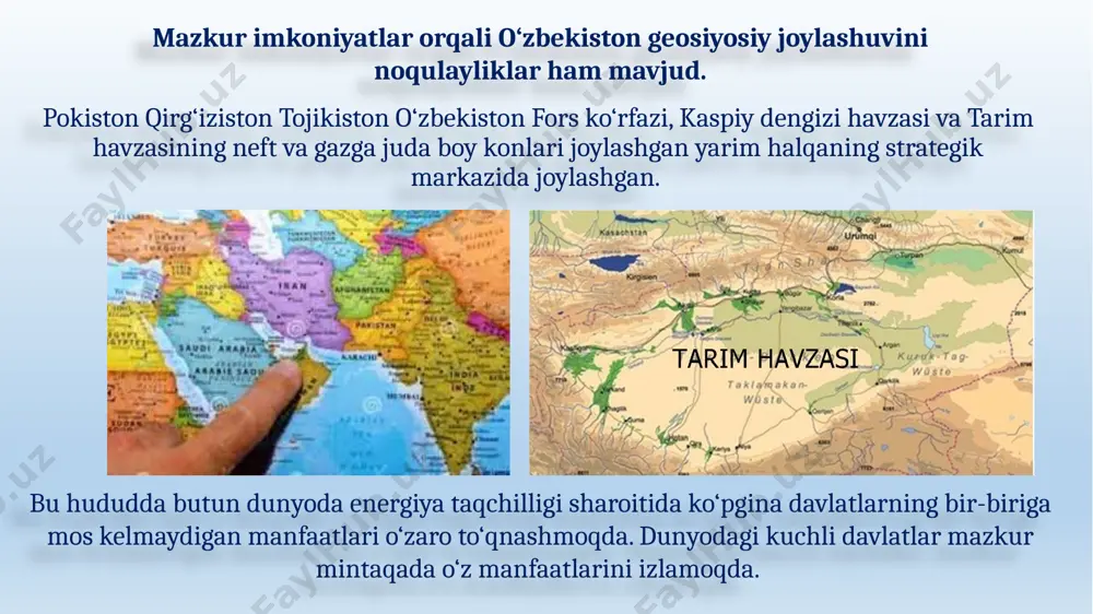 o‘zbekiston respublikasi tashqi siyosiy faoliyatining shakllanish va uning ustivor yo‘nalishlari - Page 5