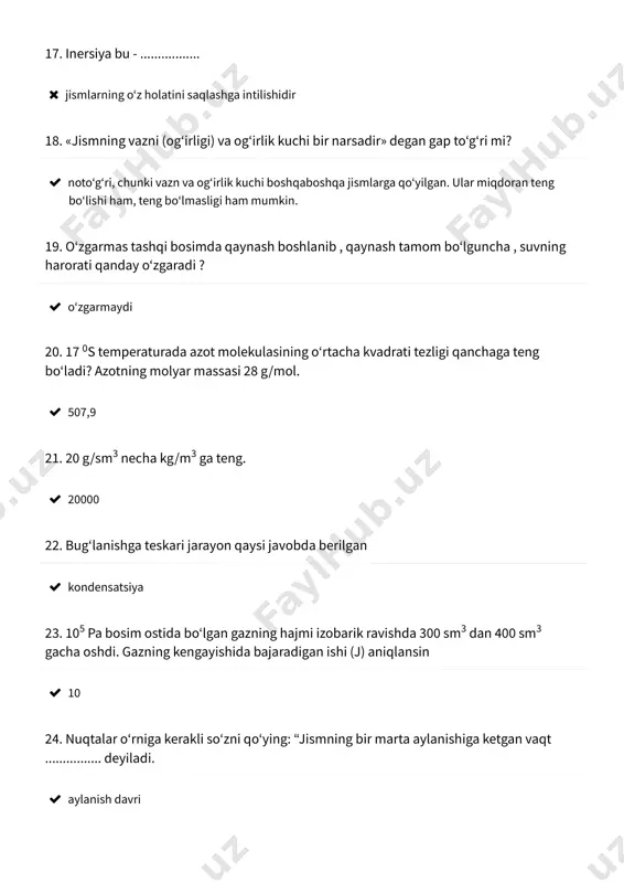 ideal gazning ichki energiyasi - Page 3