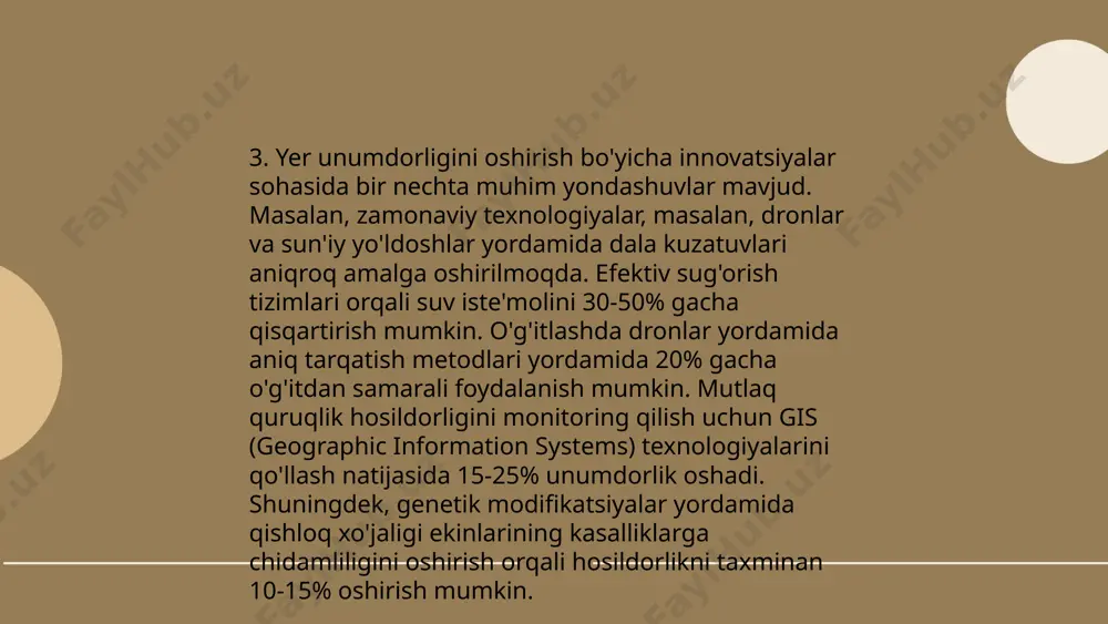 dehqonchilikda resurs innovatsion texnologiyalar - Page 5