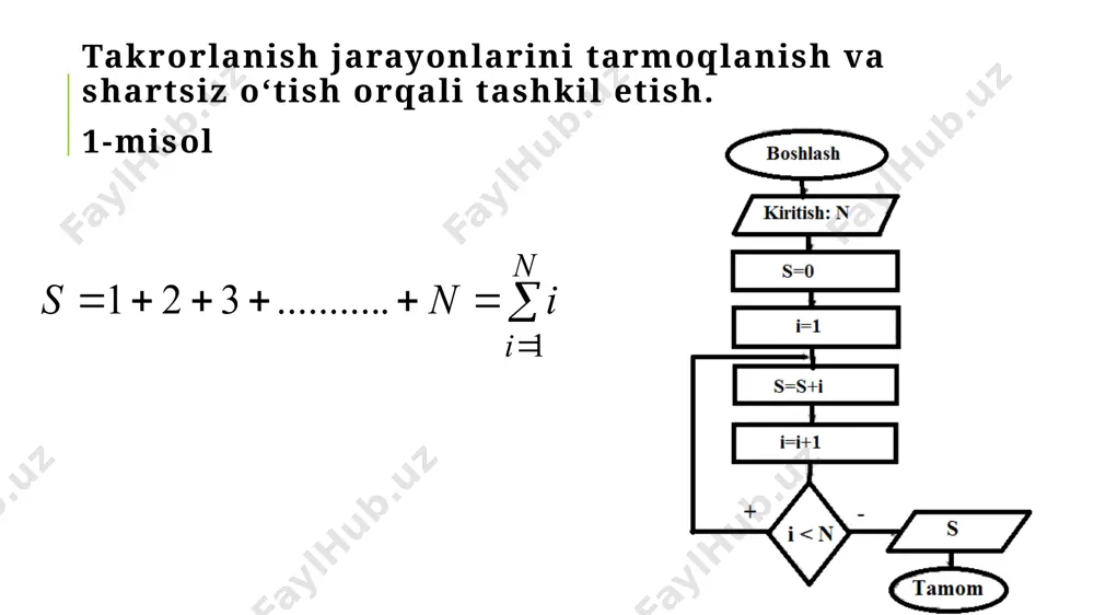 takrorlanish operatorlari - Page 3