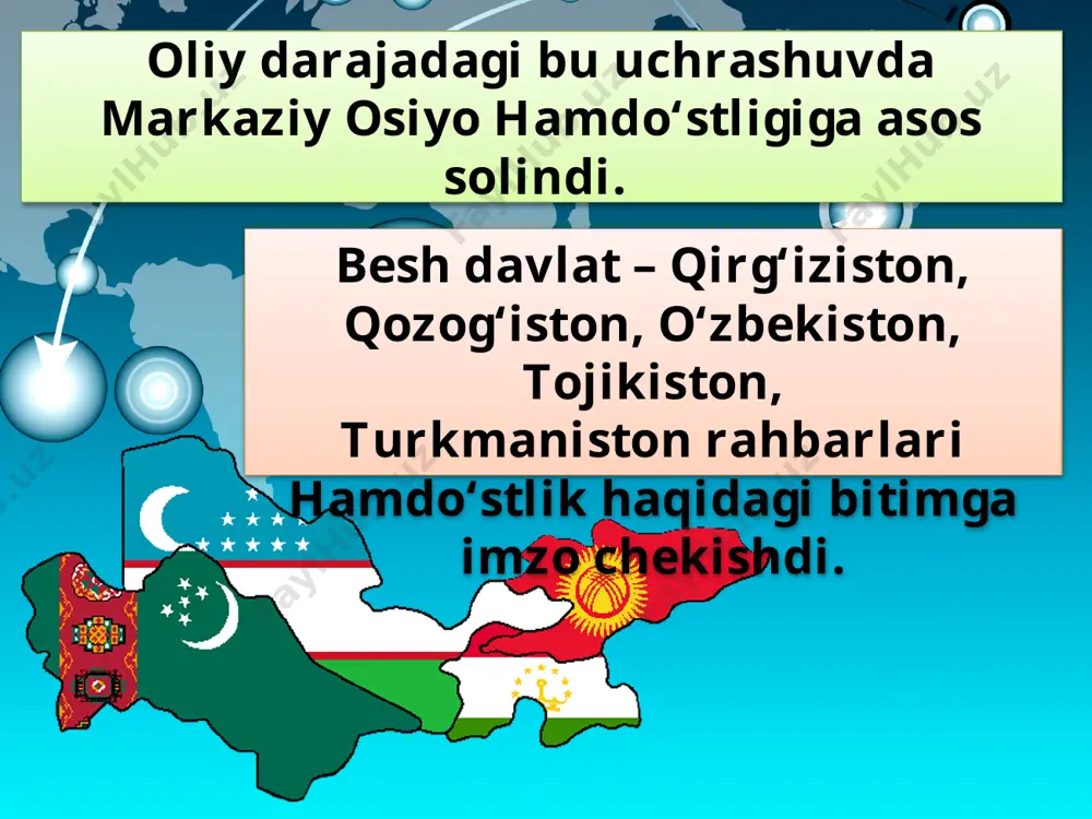 o‘zbekistonning markaziy osiyo mamlakatlari bilan o‘zaro hamkorligi - Page 4