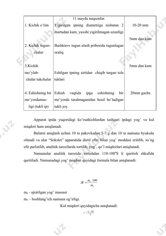 yigirilgаn ipак iplаrini sifаtini bаhоlаsh - Page 5