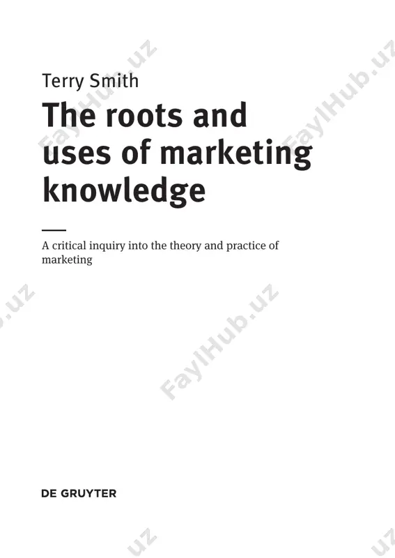 oots 50 3.6 tacit knowledge and practice analysis 53 3.7 intellectual perspectives of marketing practice 56 3.8 theoretical marketing knowledge roots 59 3.9 creating theoretical marketing knowledge 63 3.10 the need for theory in marketing and of marketing 64 3.11 the practical purpose of marketing theory 69 3.12 chapter review 70 4 methodological approaches to inquiry into marketing knowledge 71 4.1 outline of chapter 71 4.2 introduction 71 4.3 problem orientation 72 4.4 research aims 72 4.5 brief plan of inquiry 73 4.6 selection of research participants 73 4.7 research design and methodological approaches 75 4.7.1 the appropriateness of inductive qualitative research in marketing inquiry 79 4.7.2 the difficulties with subjective interpretation 80 4.7.3 the iterative nature of qualitative research 82 4.7.4 interdependence of ontology, epistemology, methodology and method 82 4.7.5 induction and abduction in grounded research 86 4.7.6 hermeneutical research orientation 88 4.8 outline of data capture methods 89 …